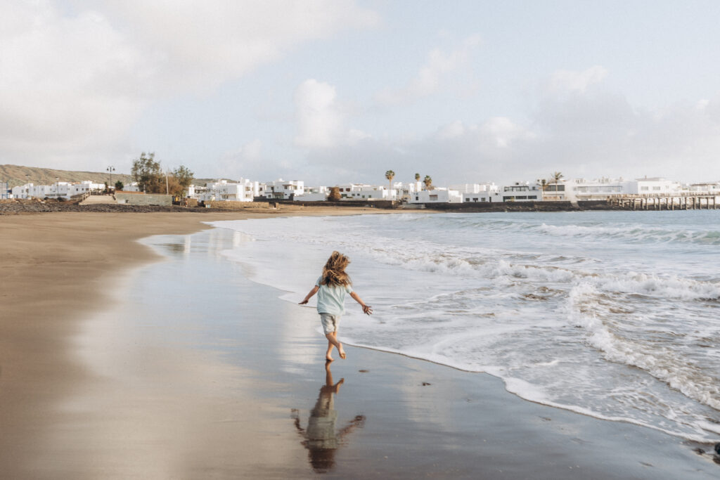 Lanzarote s dětmi